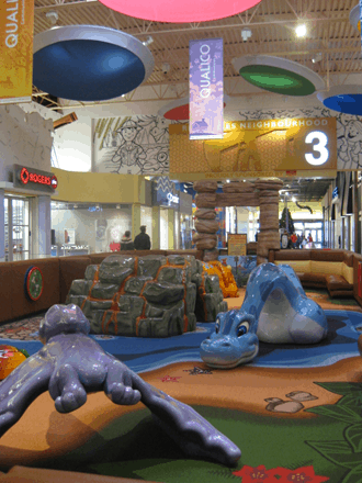 CrossIron Mills Little Fossil Fun Zone calgaryplaygroundreview