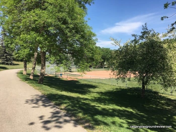 Confederation Park Calgary Baseball Diamond