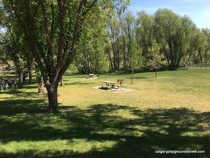 picnic spots at Confederation Park