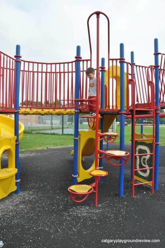 Chinook School Yellow Slide Playground