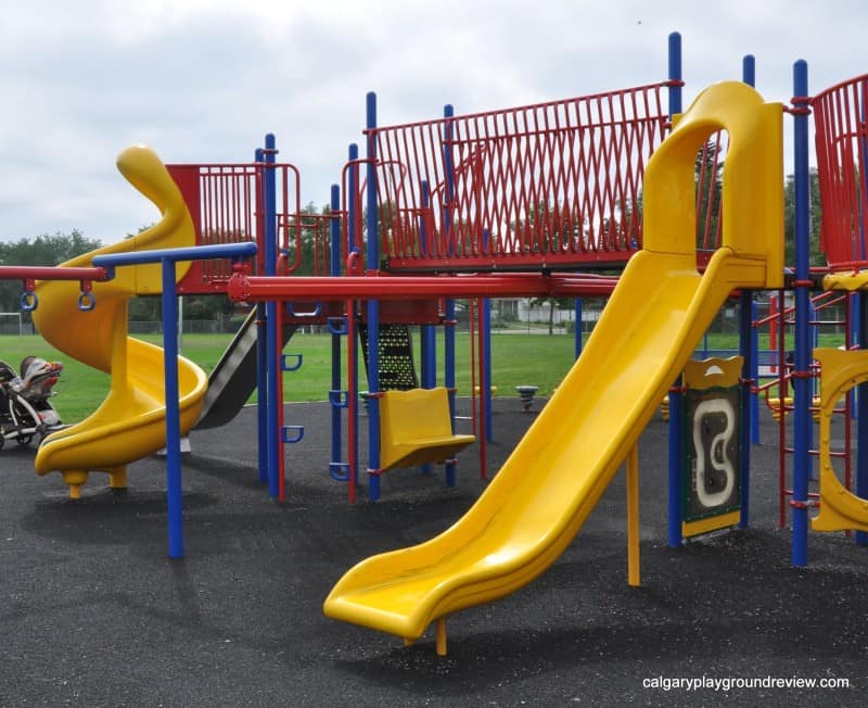 Chinook School Yellow Slide Playground