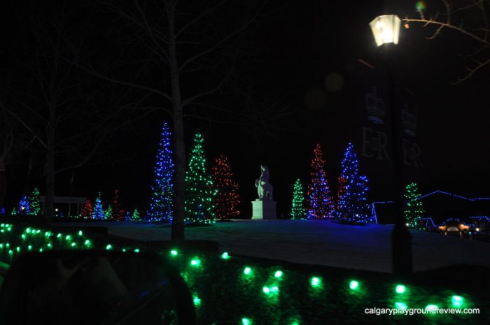 Spruce Meadows - Calgary's best Christmas Light Displays
