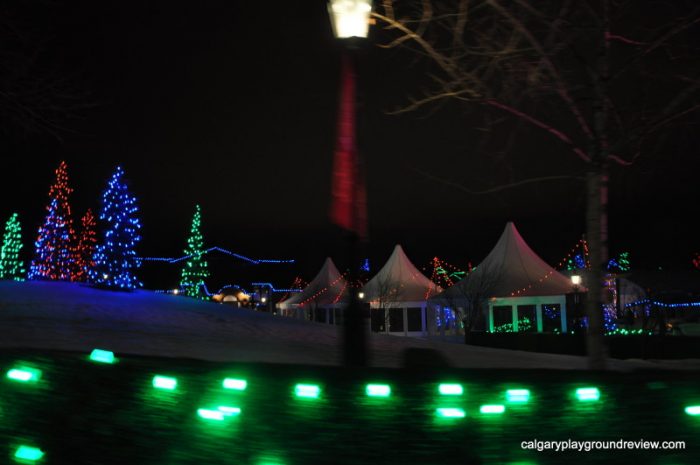 Spruce Meadows - Calgary's best Christmas Light Displays