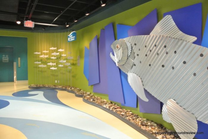 Bow Habitat Station fish artwork - Winter fun that fits your budget - Calgary