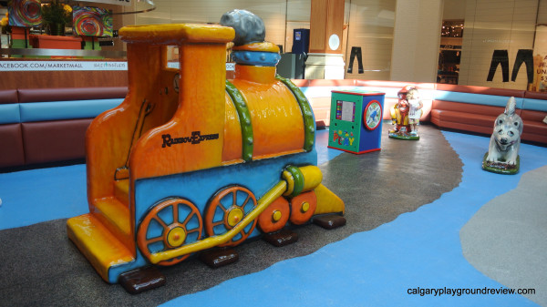 Market mall kids play area