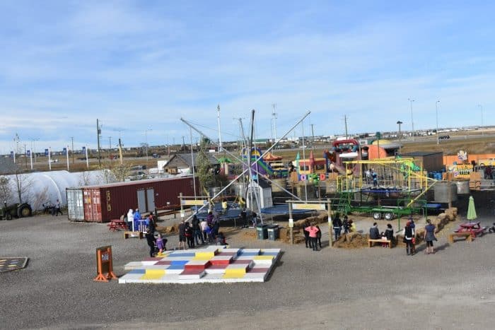 North facing view of Cobb's Fun Farm