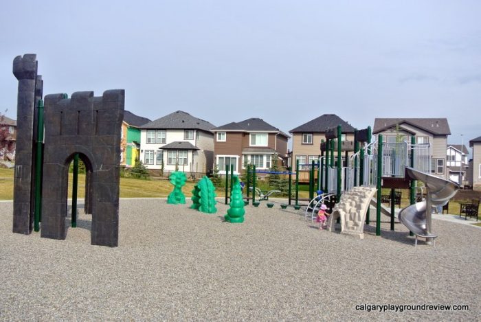 Nolan Hill Castle Playground - calgaryplaygroundreview.com