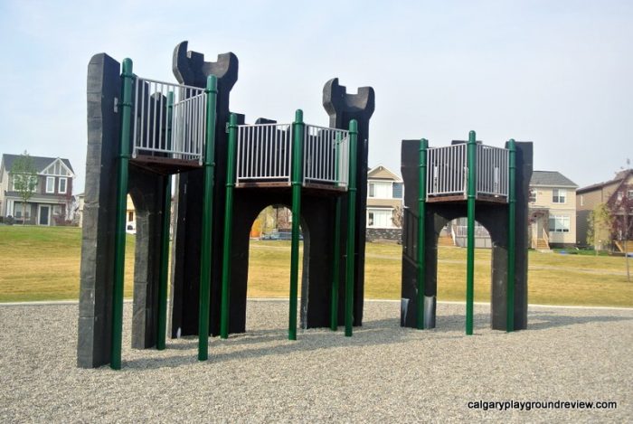 Nolan Hill Castle Playground - calgaryplaygroundreview.com