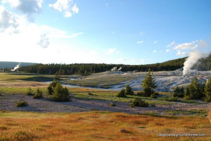 Geyser Hill - Yellowstone National Park