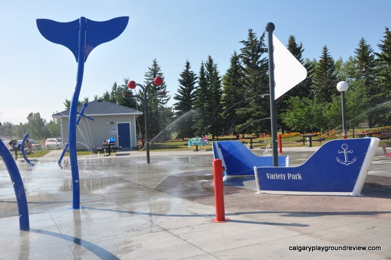 South Glenmore Park Nautical Spray Park - calgaryplaygroundreview.com