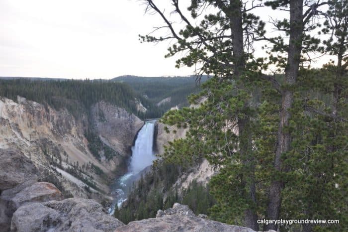 Lower Falls - Grand Canyon of Yellowstone - Yellowstone National Park