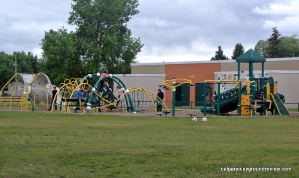 Greenfield School Playground - Awesome Edmonton Playgrounds - South of the River 