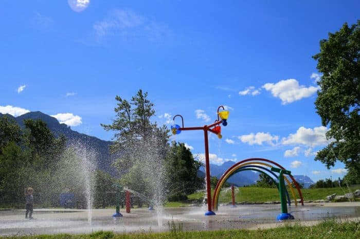 Fournier Water Spray Park - O'Brien & Sons