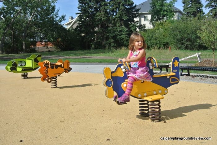 airplane bouncers - playground equipment