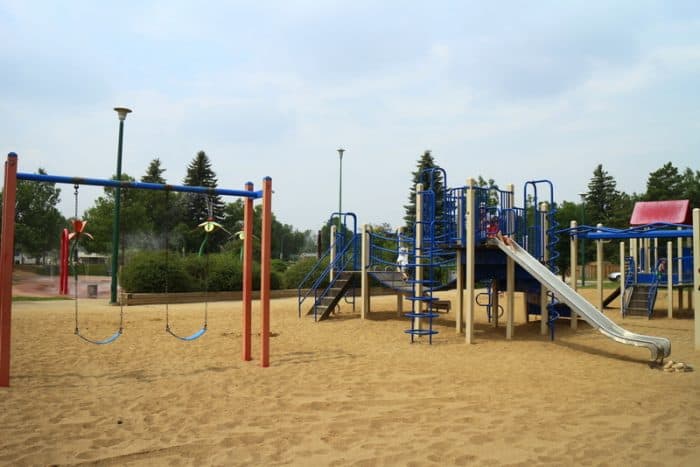 How We Had a Super Fun Vacation in Saskatoon - River Heights Playground