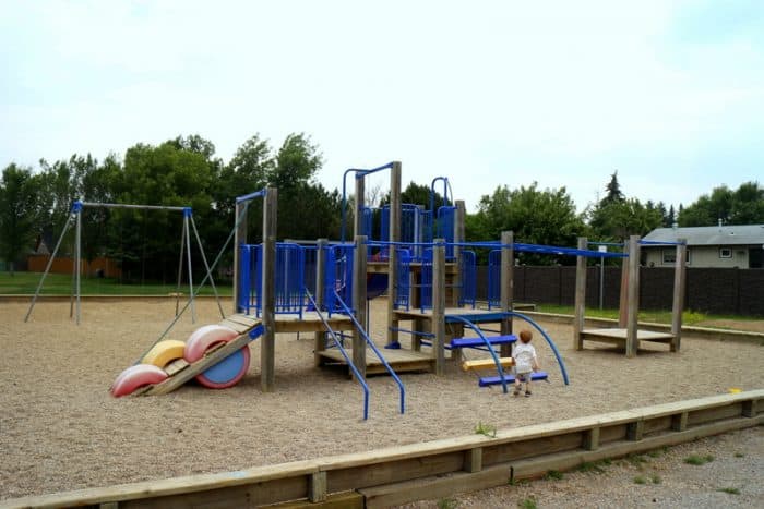 How We Had a Super Fun Vacation in Saskatoon - River Heights Playground