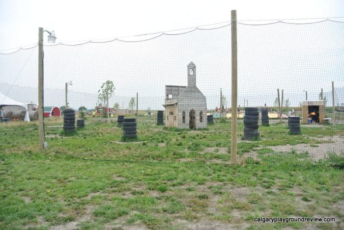 Friendly fire  - nerf ball course