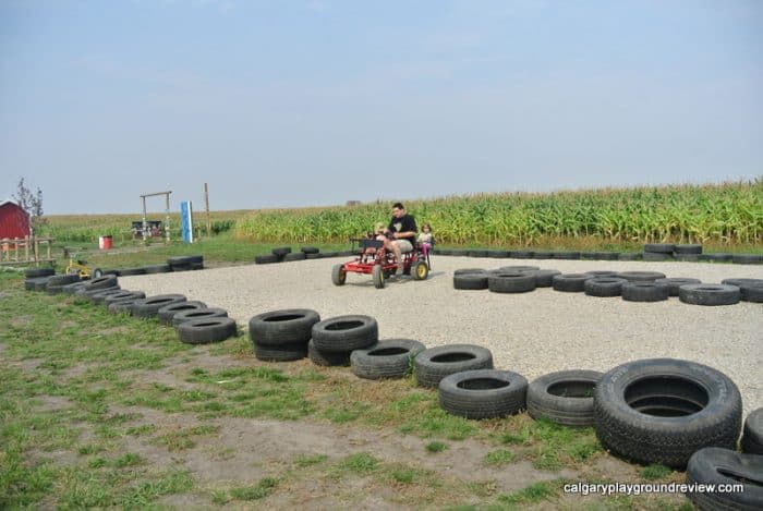 pedal cart track