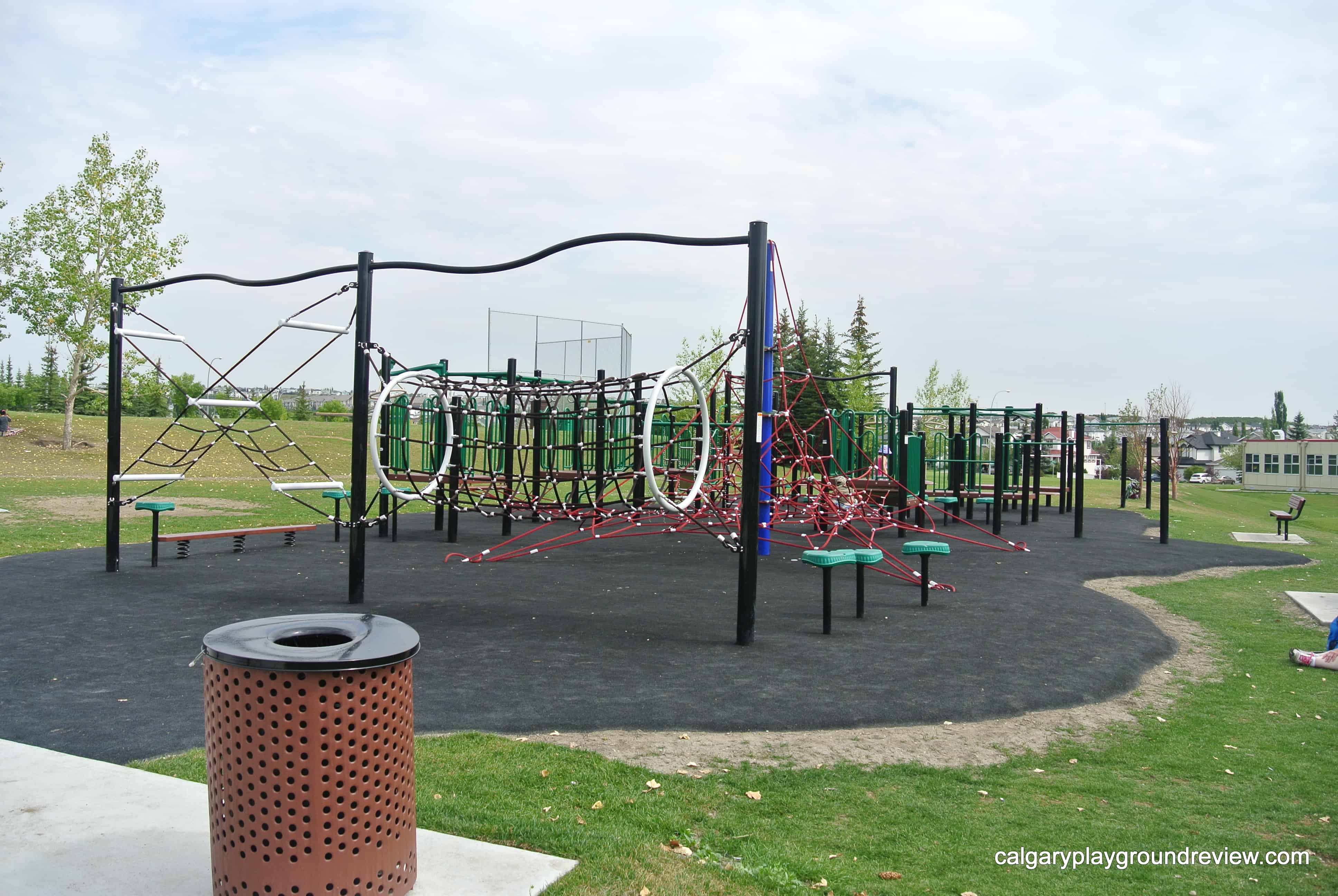 12 Mile Coulee School Fitness Park Playground 