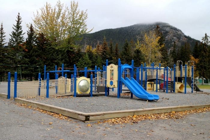 Banff Elementary School Playground