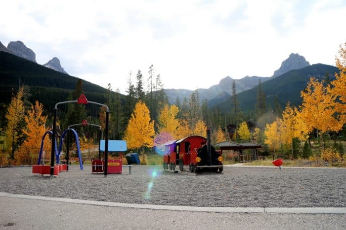 Canmore Train Playground