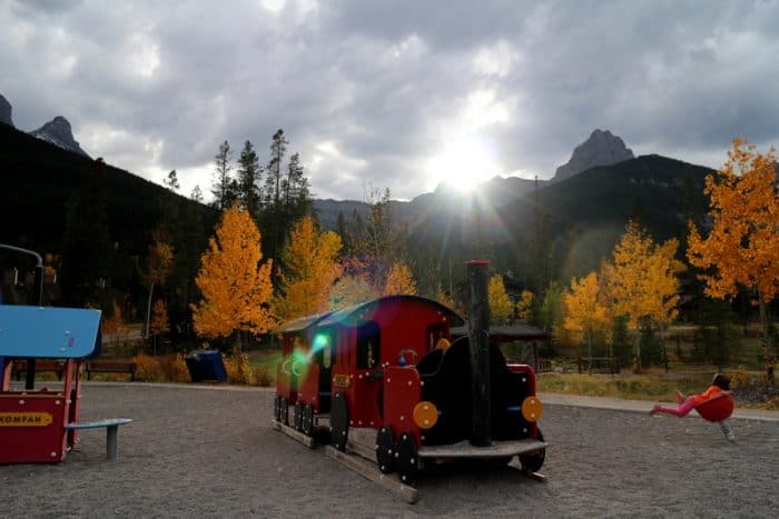 Canmore Train Playground