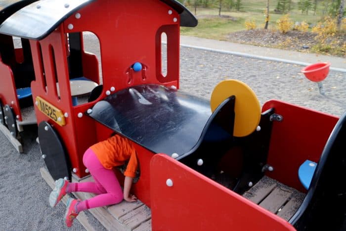 Canmore Train Playground