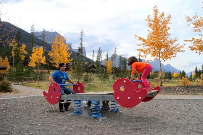 Canmore Train Playground