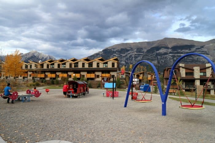 Canmore Train Playground