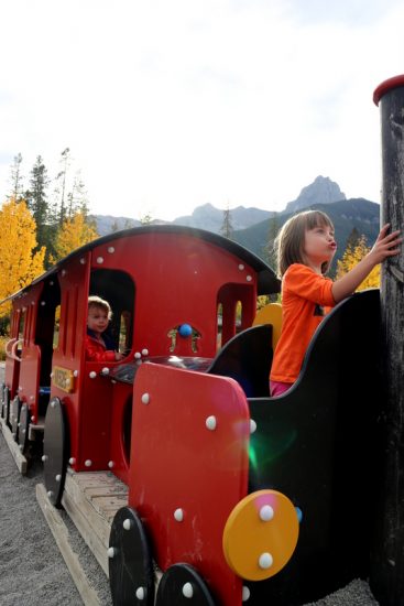 Canmore Train Playground