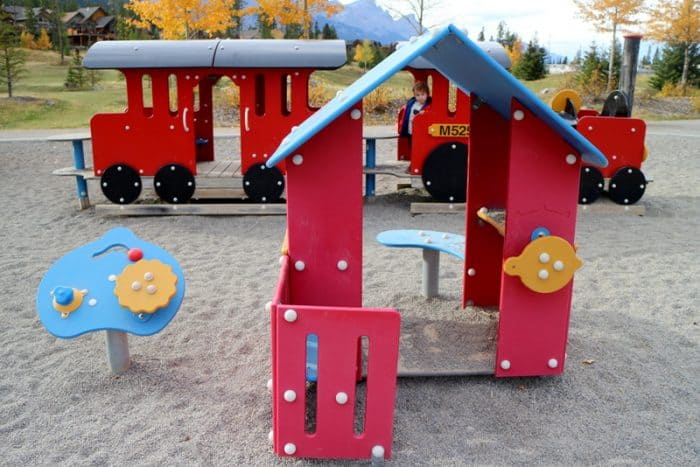Canmore Train Playground