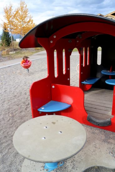 Canmore Train Playground