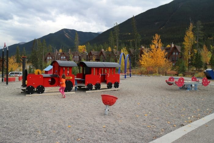 Canmore Train Playground