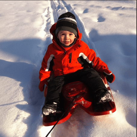 sledding