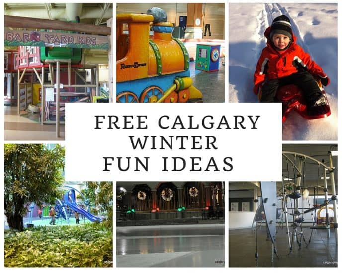 Free Calgary Winter Fun - things to do with Kids in Calgary in the Winter