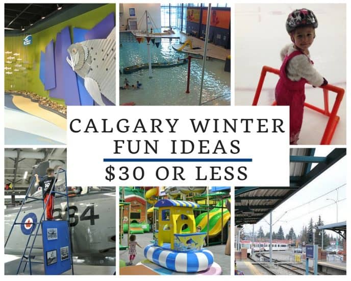 Calgary winter fun ideas - $30 or less