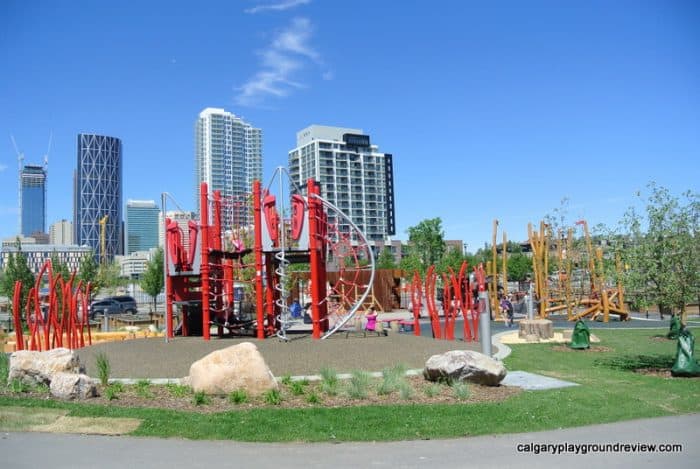 East Village Playground - Calgary's best playgrounds 2019