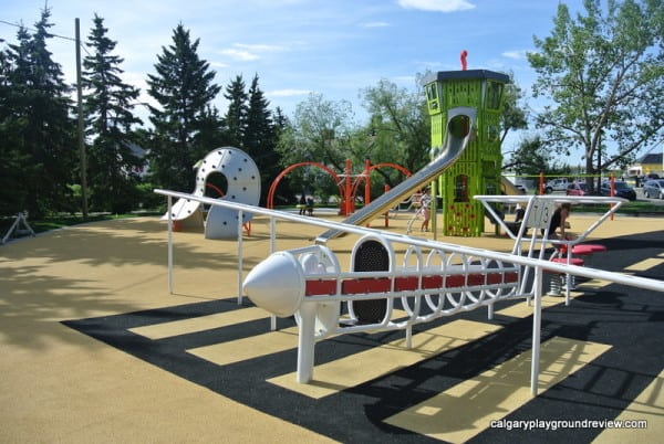 Currie Barracks Airport Playground - Calgary's best playgrounds 2019