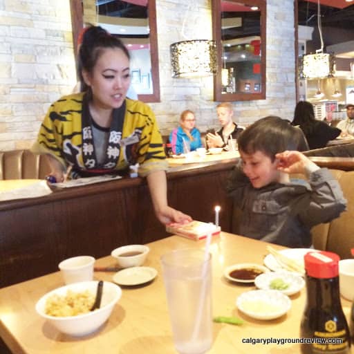 Kinjo Sushi and Grill - Eating Out with Kids in Calgary