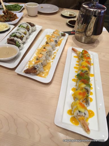 Kinjo Sushi and Grill - Eating Out with Kids in Calgary