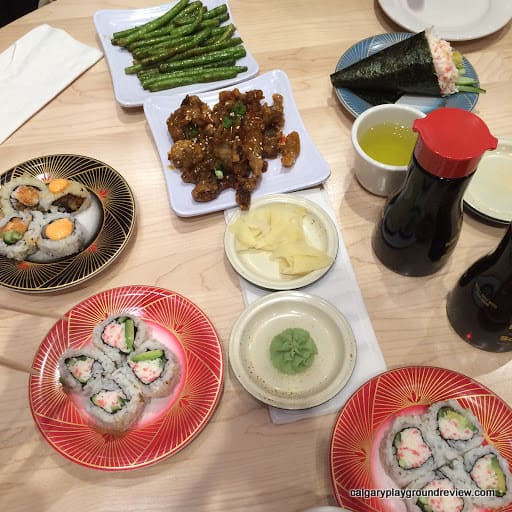 Kinjo Sushi and Grill - Eating Out with Kids in Calgary