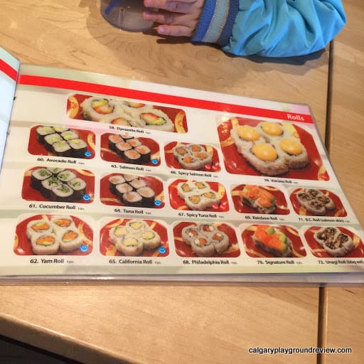 Kinjo Sushi and Grill - Eating Out with Kids in Calgary