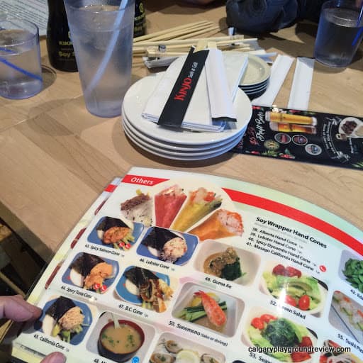 Kinjo Sushi and Grill - Eating Out with Kids in Calgary