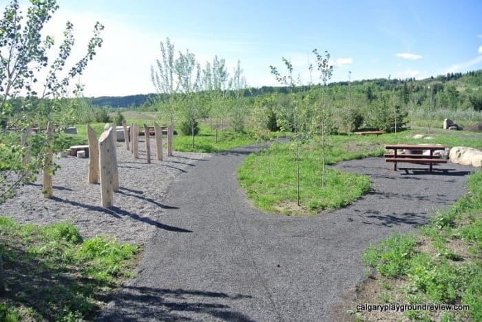 Riverfront Park Natural Playground - Cochrane