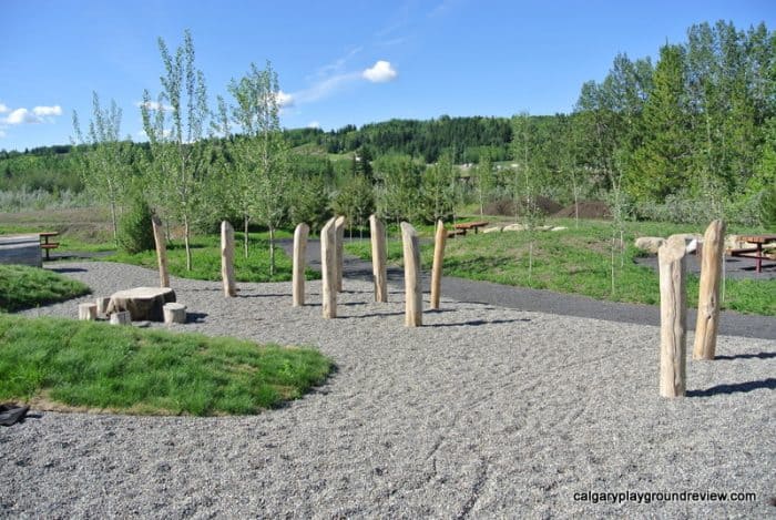 Riverfront Park Natural Playground - Cochrane