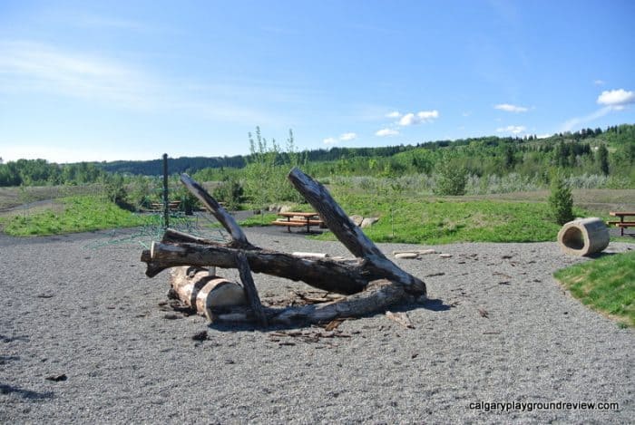 Riverfront Park Natural Playground - Cochrane