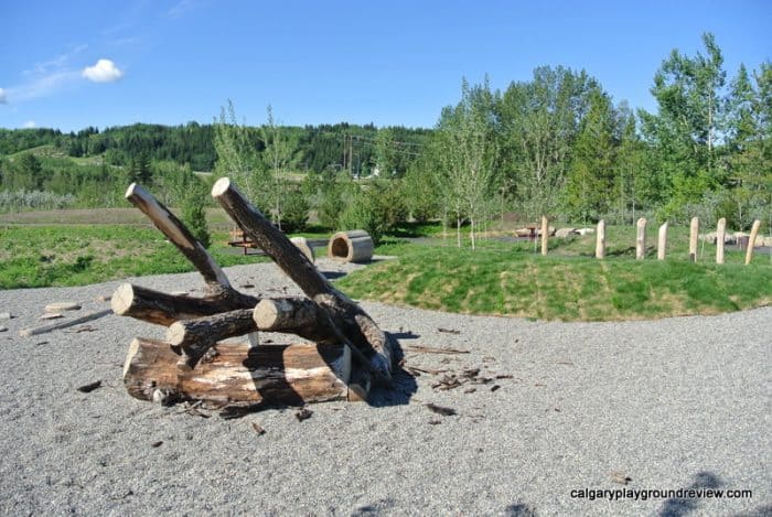 Riverfront Park Natural Playground - Cochrane