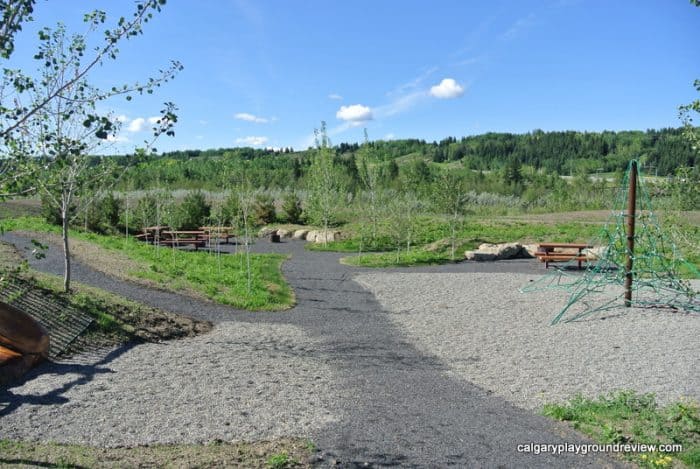 Riverfront Park Natural Playground - Cochrane