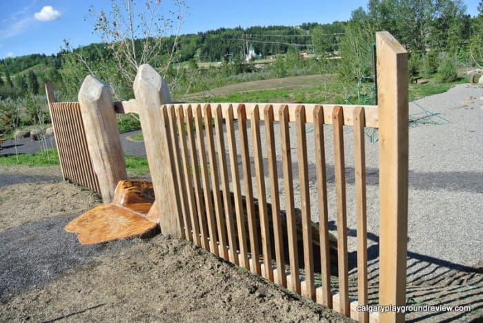 Riverfront Park Natural Playground - Cochrane