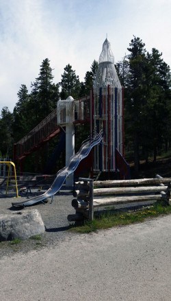 rocket playground David Thompson Resort
